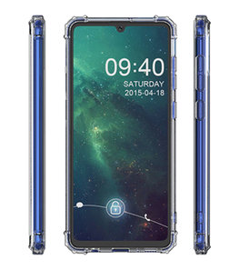 Schokbestendig TPU hoesje Samsung Galaxy A20e Transparant Schokbestendig TPU hoesje Samsung Galaxy A20e Transparant