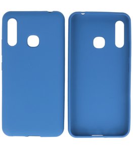 Color Backcover Telefoonhoesje voor Samsung Galaxy A70e - Navy
