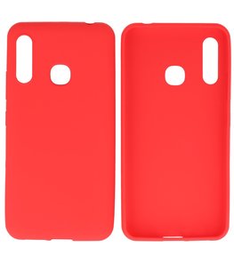 Color Backcover Telefoonhoesje voor Samsung Galaxy A70e - Rood