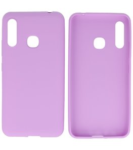Color Backcover Telefoonhoesje voor Samsung Galaxy A70e - Paars