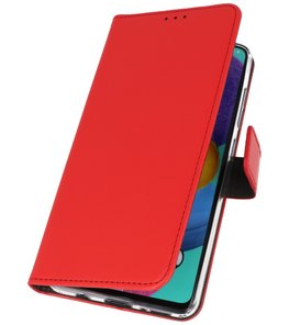 Pasjeshouder Telefoonhoesje voor Samsung Galaxy A90 - Rood Pasjeshouder Telefoonhoesje voor Samsung Galaxy A90 - Rood