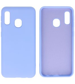 Fashion Backcover Telefoonhoesje voor Samsung Galaxy A20e - Paars Fashion Backcover Telefoonhoesje voor Samsung Galaxy A20e - Paars