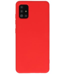 Fashion Backcover Telefoonhoesje voor Samsung Galaxy A31 - Rood