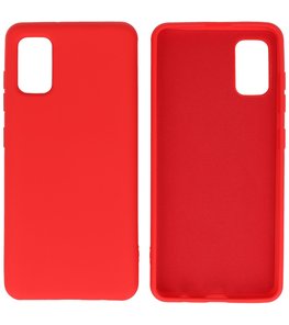 Fashion Backcover Telefoonhoesje voor Samsung Galaxy A41 - Rood