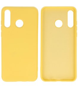 Fashion Backcover Telefoonhoesje voor Huawei P30 Lite - Geel