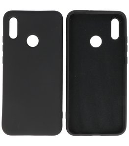 Fashion Backcover Telefoonhoesje voor Huawei P Smart 2019 - Zwart
