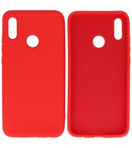 Fashion Backcover Telefoonhoesje voor Huawei P Smart 2019 - Rood