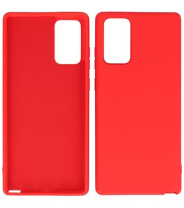 2.0mm Dikke Fashion Telefoonhoesje Backcover - Siliconen Hoesje - Samsung Galaxy Note 20 - Rood 2.0mm Dikke Fashion Telefoonhoesje Backcover - Siliconen Hoesje - Samsung Galaxy Note 20 - Rood