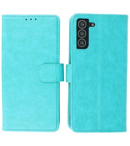 Booktype Wallet Case Telefoonhoesje voor Samsung Galaxy S21 Plus - Groen Booktype Wallet Case Telefoonhoesje voor Samsung Galaxy S21 Plus - Groen