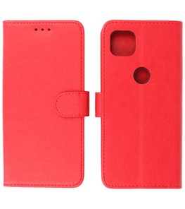 Booktype Wallet Case Telefoonhoesje voor Motorola Moto G 5G - Rood Booktype Wallet Case Telefoonhoesje voor Motorola Moto G 5G - Rood