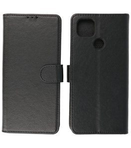 Booktype Wallet Case Telefoonhoesje voor Motorola Moto G9 Power (2020) - Zwart Booktype Wallet Case Telefoonhoesje voor Motorola Moto G9 Power (2020) - Zwart