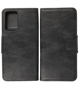 Portemonnee Wallet Case Hoesje voor Samsung Galaxy A72 / A72 5G - Zwart Portemonnee Wallet Case Hoesje voor Samsung Galaxy A72 / A72 5G - Zwart