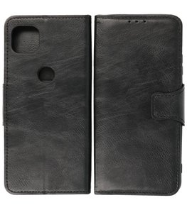 Portemonnee Wallet Case Hoesje voor Motorola Moto G 5G - Zwart Portemonnee Wallet Case Hoesje voor Motorola Moto G 5G - Zwart