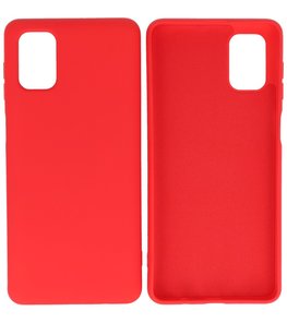 2.0mm Dikke Fashion Backcover Telefoonhoesje voor Samsung Galaxy M51 - Rood