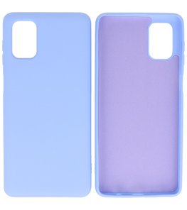2.0mm Dikke Fashion Backcover Telefoonhoesje voor Samsung Galaxy M51 - Paars