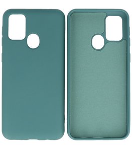 2.0mm Dikke Fashion Backcover Telefoonhoesje voor Samsung Galaxy M21 - Donekr Groen 2.0mm Dikke Fashion Backcover Telefoonhoesje voor Samsung Galaxy M21 - Donekr Groen