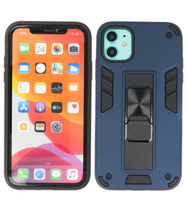 Tough Armor Hardcase Met Standfunctie Hoesje voor iPhone 12 Mini - Navy