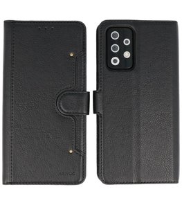 Book Case Pasjeshouder Telefoonhoesje voor Samsung Galaxy A72 / A72 5G - Zwart Book Case Pasjeshouder Telefoonhoesje voor Samsung Galaxy A72 / A72 5G - Zwart