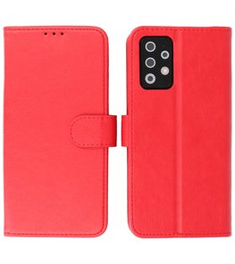 Booktype Wallet Case Telefoonhoesje voor Samsung Galaxy A72 5G - Rood Booktype Wallet Case Telefoonhoesje voor Samsung Galaxy A72 5G - Rood