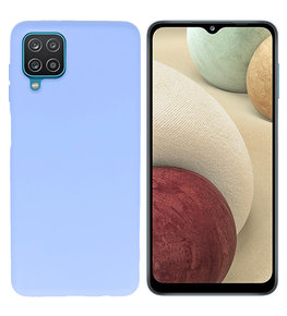 2.0mm Dikke Fashion Backcover Telefoonhoesje voor Samsung Galaxy A12 - Paars