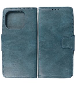 Portemonnee Wallet Case Hoesje voor Xiaomi Mi 11 Pro - Blauw