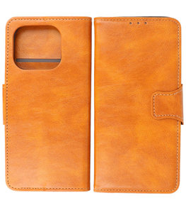 Portemonnee Wallet Case Hoesje voor Xiaomi Mi 11 Pro - Bruin