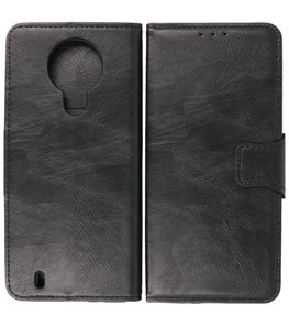Portemonnee Wallet Case Hoesje voor Nokia 1.4 - Zwart Portemonnee Wallet Case Hoesje voor Nokia 1.4 - Zwart