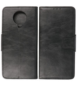 Portemonnee Wallet Case Hoesje voor Nokia G20 - Nokia G10 - Zwart Portemonnee Wallet Case Hoesje voor Nokia G20 - Nokia G10 - Zwart