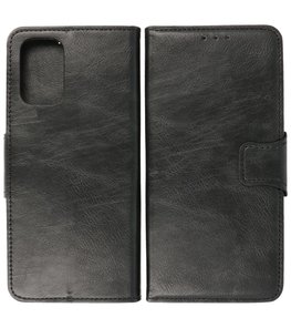 Portemonnee Wallet Case Hoesje voor OnePlus 9R - Zwart Portemonnee Wallet Case Hoesje voor OnePlus 9R - Zwart