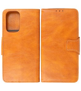 Portemonnee Wallet Case Hoesje voor Oppo Reno 5Z - A94 5G - F19 Pro Plus - Bruin