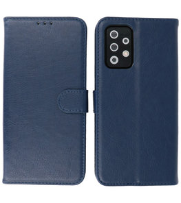 Booktype Wallet Case Telefoonhoesje voor Samsung Galaxy A72 5G - Navy Booktype Wallet Case Telefoonhoesje voor Samsung Galaxy A72 5G - Navy