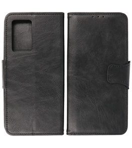 Portemonnee Wallet Case Hoesje voor Oppr Reno 6 Pro Plus 5G Zwart Portemonnee Wallet Case Hoesje voor Oppr Reno 6 Pro Plus 5G Zwart