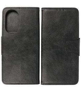 Portemonnee Wallet Case Hoesje voor Honor 50 Zwart