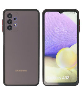 Samsung Galaxy A32 4G Hoesje Back Cover Telefoonhoesje Zwart
