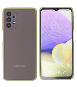 Samsung Galaxy A32 4G Hoesje Back Cover Telefoonhoesje Groen