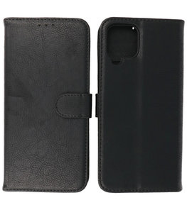 Samsung Galaxy A22 4G Hoesje Book Case Telefoonhoesje Zwart Samsung Galaxy A22 4G Hoesje Book Case Telefoonhoesje Zwart