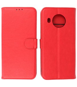 Nokia X10 & Nokia X20 Hoesje Book Case Telefoonhoesje Rood