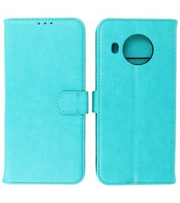 Nokia X10 & Nokia X20 Hoesje Book Case Telefoonhoesje Groen