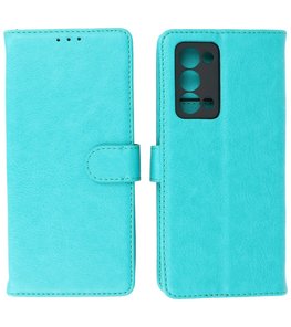 Oppo Reno 6 Pro Plus 5G Hoesje Book Case Telefoonhoesje Groen Oppo Reno 6 Pro Plus 5G Hoesje Book Case Telefoonhoesje Groen