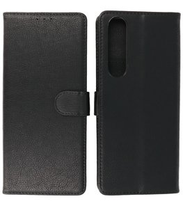 Sony Xperia 1 III Hoesje Book Case Telefoonhoesje Zwart