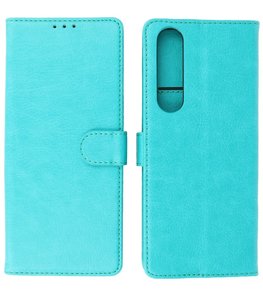 Sony Xperia 1 III Hoesje Book Case Telefoonhoesje Groen