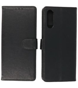 Sony Xperia 10 III Hoesje Book Case Telefoonhoesje Zwart Sony Xperia 10 III Hoesje Book Case Telefoonhoesje Zwart