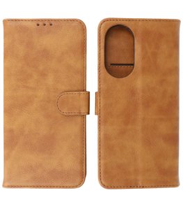 Honor 50 SE Hoesje Book Case Telefoonhoesje Bruin Honor 50 SE Hoesje Book Case Telefoonhoesje Bruin