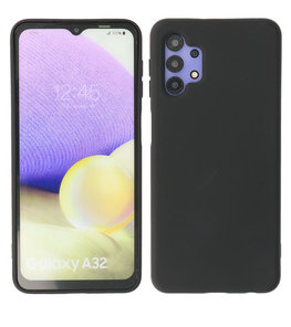 Samsung Galaxy A32 4G Hoesje - Backcover Telefoonhoesje - Zwart