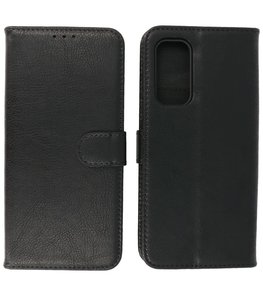 OnePlus Nord 2 5G Hoesje - Book Case Telefoonhoesje - Kaarthouder Portemonnee Hoesje - Wallet Case - Zwart OnePlus Nord 2 5G Hoesje - Book Case Telefoonhoesje - Kaarthouder Portemonnee Hoesje - Wallet Case - Zwart