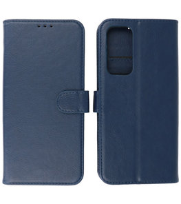 Motorola Moto Edge 2021 Hoesje - Book Case Telefoonhoesje - Kaarthouder Portemonnee Hoesje - Wallet Case - Navy Motorola Moto Edge 2021 Hoesje - Book Case Telefoonhoesje - Kaarthouder Portemonnee Hoesje - Wallet Case - Navy
