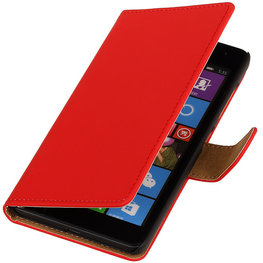 Rood Hoesje voor Microsoft Lumia 535 Book/Wallet Case/Cover
