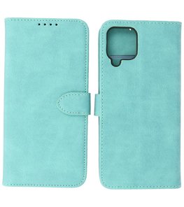 Samsung Galaxy A22 4G Hoesje Portemonnee Book Case - Turquoise Samsung Galaxy A22 4G Hoesje Portemonnee Book Case - Turquoise