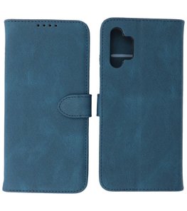 Samsung Galaxy A32 4G Hoesje Portemonnee Book Case - Blauw