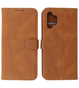 Samsung Galaxy A32 4G Hoesje Portemonnee Book Case - Bruin